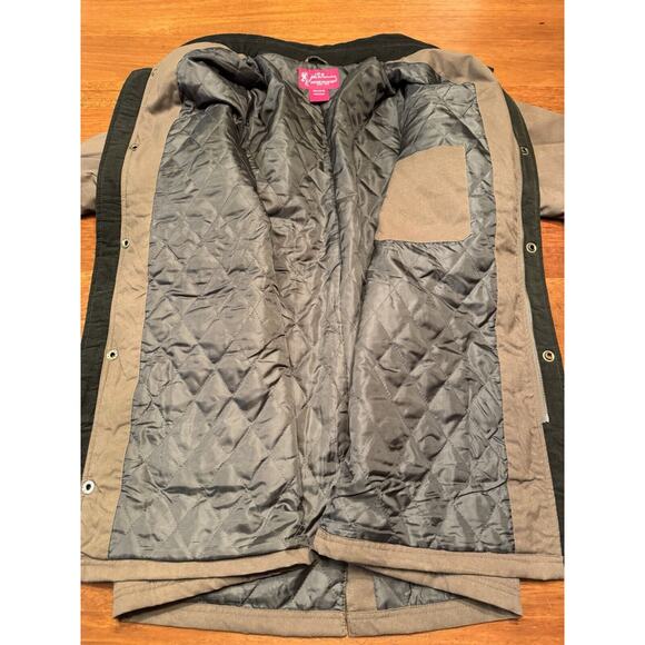 XXL John Browning Heritage Collection Denning Quilted Shirt Jacket Brown Hunting - Picture 3 of 11